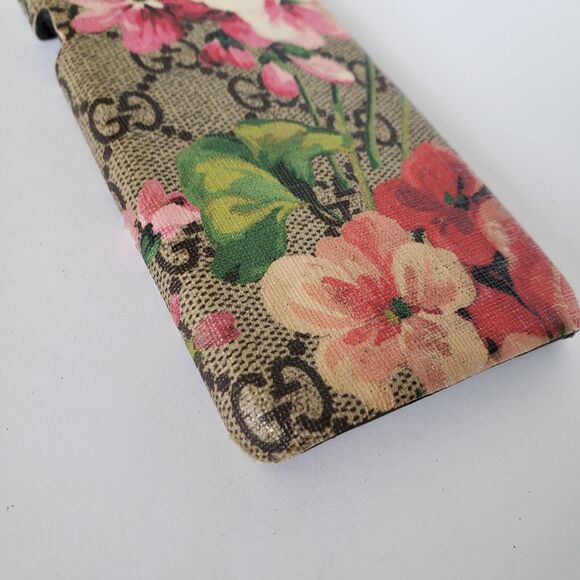 GUCCI Bloom iPhone 7 case by Alessandro Michele Floral Pink Gray - Picture 5 of 6